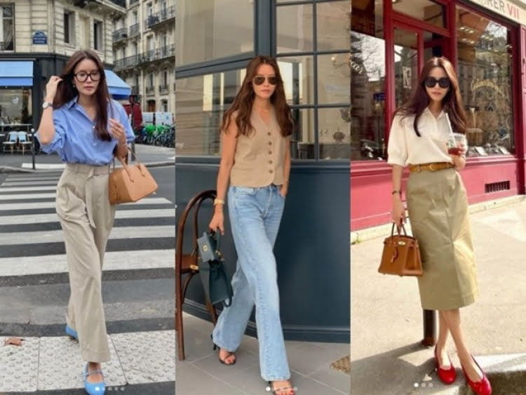 Tham khảo 19 outfit “ruột” của blogger Hàn Quốc cao 1m58 mà mặc như 1m70