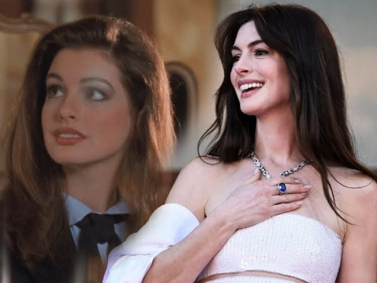 Anne Hathaway giữ làn da tươi trẻ ở độ tuổi U50