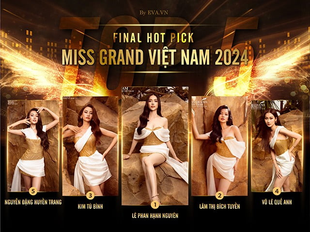 Dự đoán Top 5 Miss Grand Vietnam 2024