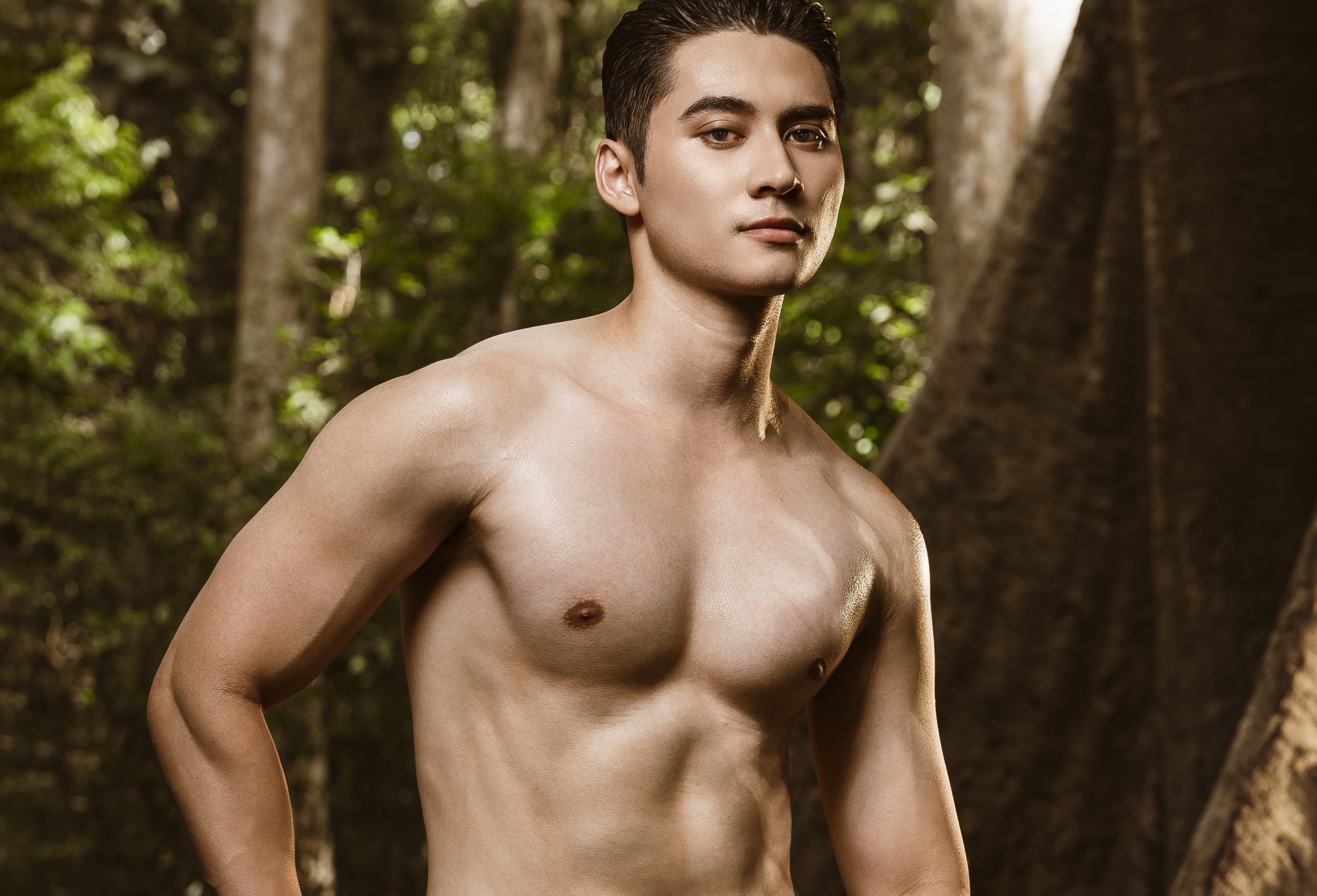 Hình thể cuốn hút của dàn thí sinh Mr World Vietnam