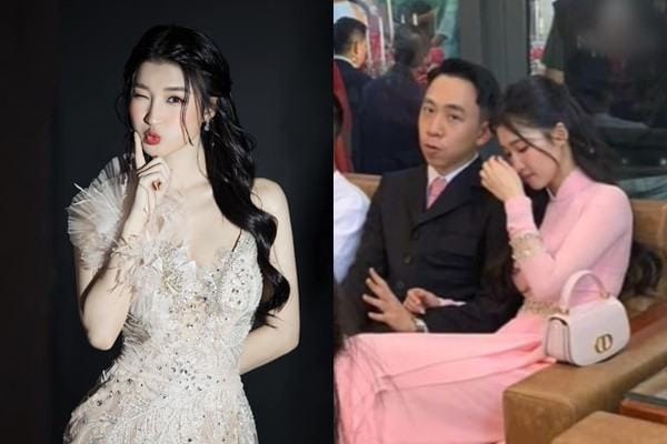 Phương Nhi xuất hiện hiếm hoi sau khi về làm dâu nhà tỷ phú