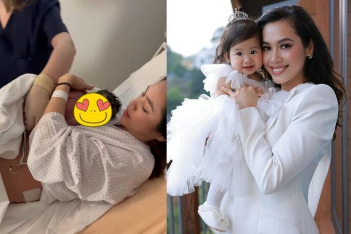 Á hậu Hoàng My bật khóc kể lại 12 tiếng vượt cạn đầy thử thách