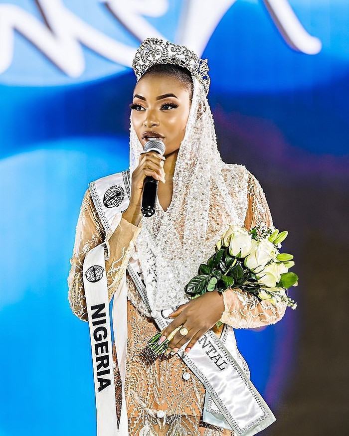 Cô từng là đại diện Nigeria tại Hoa hậu Liên lục địa 2022.