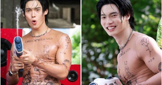 Mỹ nam Thái Lan Win Metawin ‘đốt mắt’ fan tại Lễ hội té nước Songkran 2025