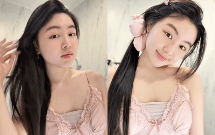 Nhan sắc rạng rỡ của con gái Quyền Linh được ví như 'bạch nguyệt quang'.