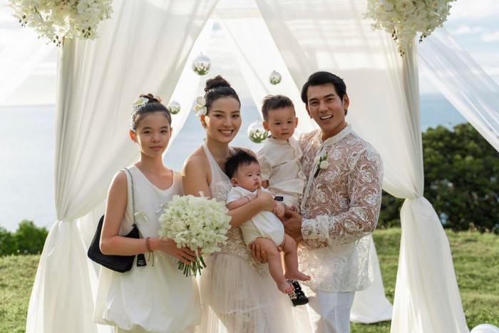 Phương Trinh Jolie có cuộc sống viên mãn bên Lý Bình và các con. (Ảnh: FBNV)