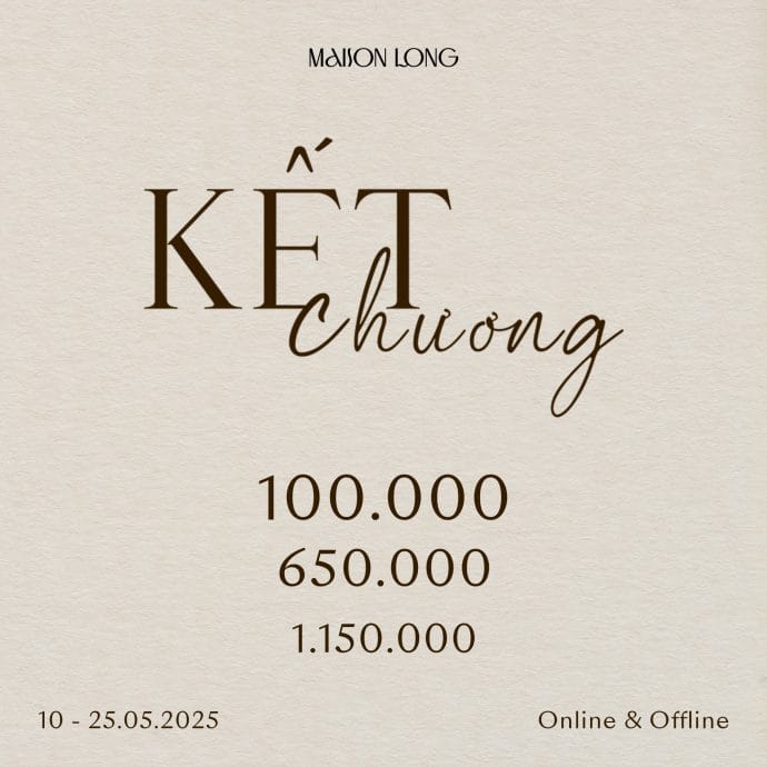 Sản phẩm nữ của Maison LONG