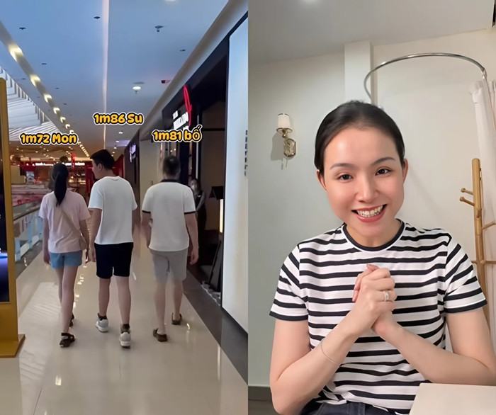 Thùy Lâm tiết lộ con trai 14 tuổi cao 1m86, trong khi con gái cao 1m72 vô cùng ấn tượng.