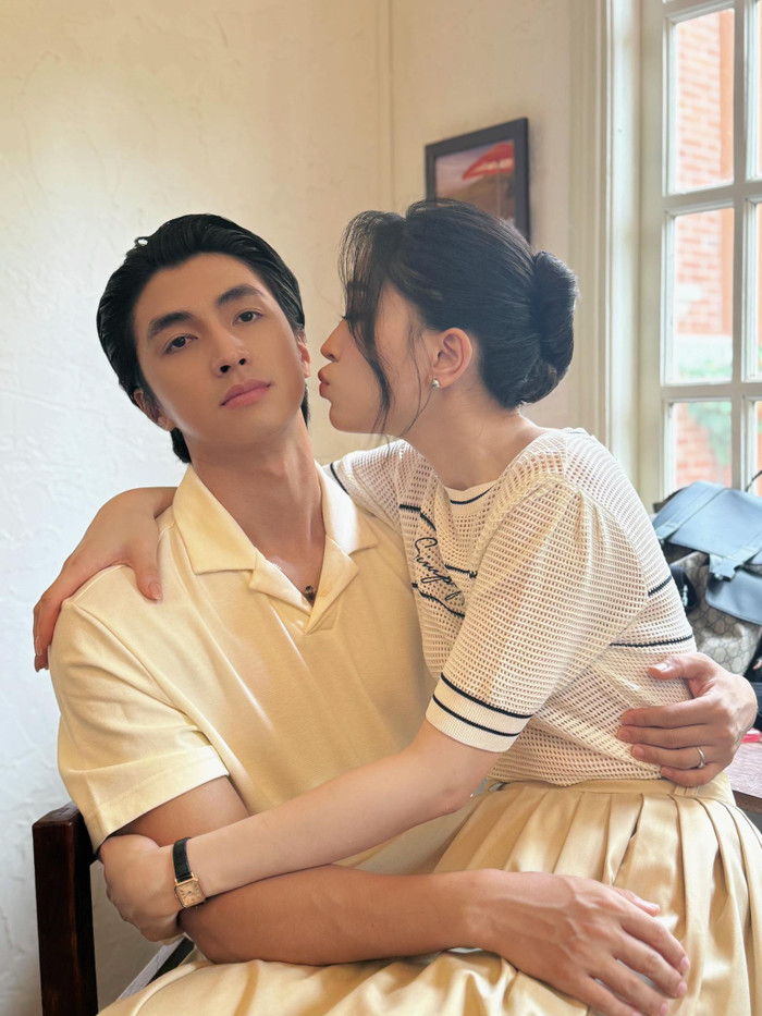Gương mặt 'xịt keo' của Bình An khi được Phương Nga bày tỏ tình cảm khiến dân tình thích thú. (Ảnh: FBNV)
