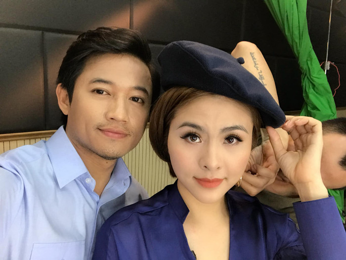 Trên trang cá nhân, Vân Trang dành nhiều lời tốt đẹp để nói về người anh thân thiết - cố diễn viên Quý Bình. (Ảnh: FBNV)