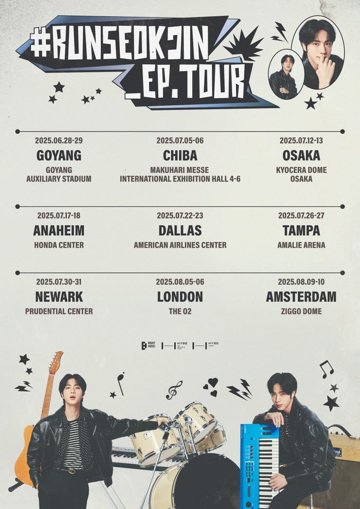 Con số chứng minh sự nổi tiếng của Jin khi tổ chức tour diễn solo Ảnh 5