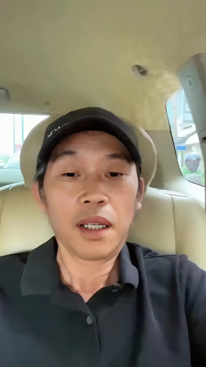 Hoài Linh đăng tải video phủ nhận thông tin bị đột quỵ hồi tháng 5/2024. (Ảnh chụp màn hình)