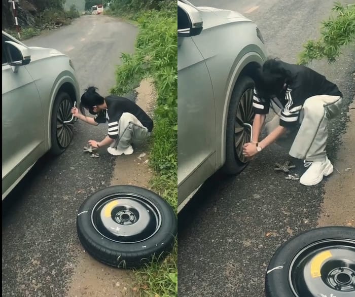 Nhiều người bất ngờ trước hình ảnh này của Diệp Lâm Anh. (Ảnh từ TikTok Diệp Lâm Anh).