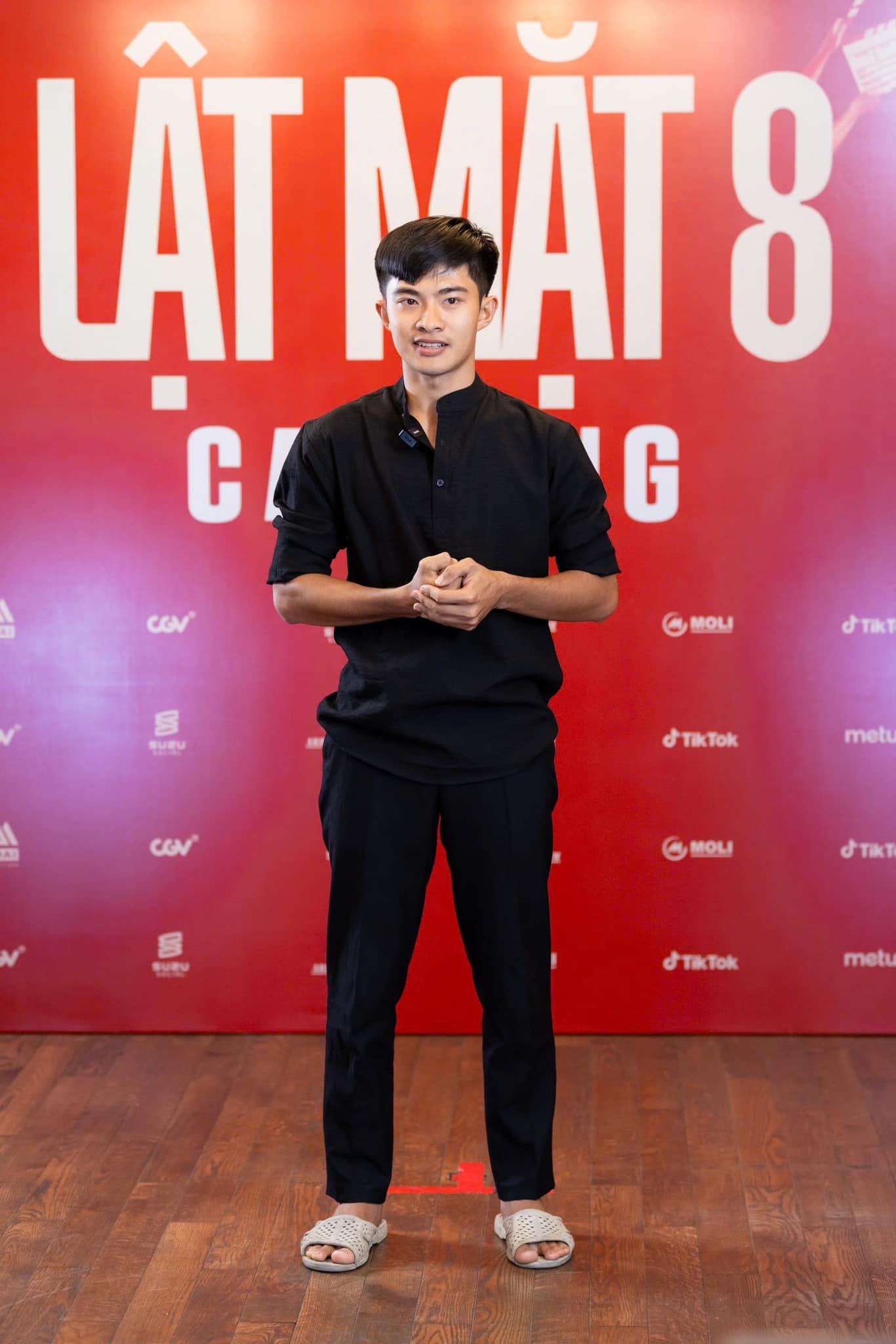 Lê Tuấn Khang trong buổi casting