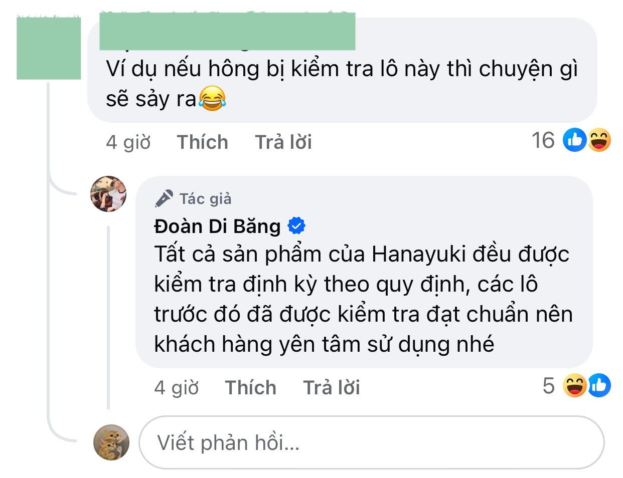 Phản hồi căng đét của Đoàn Di Băng khi nghiên cứu bị tố bán hàng fake