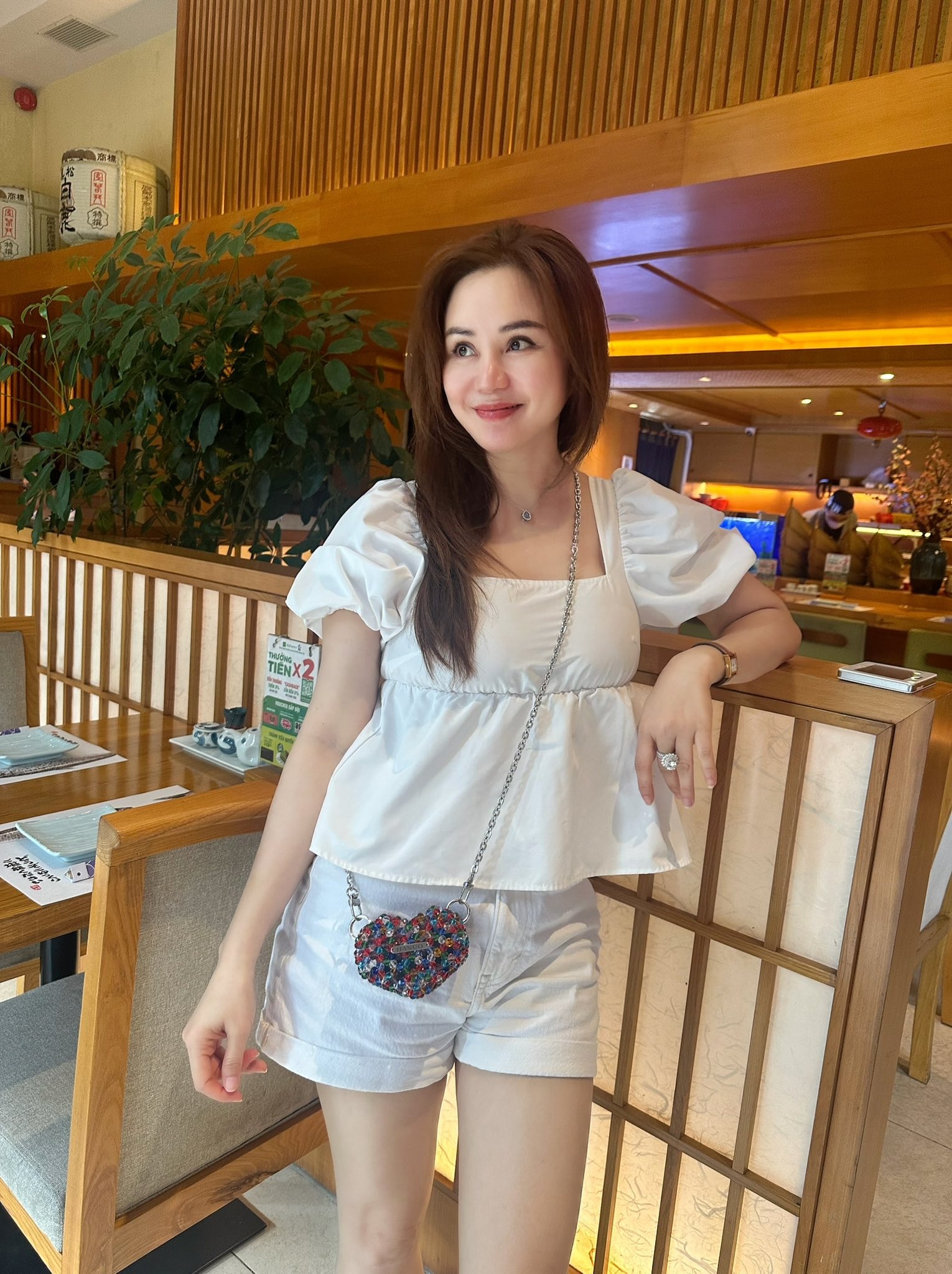 Vy Oanh tự tin