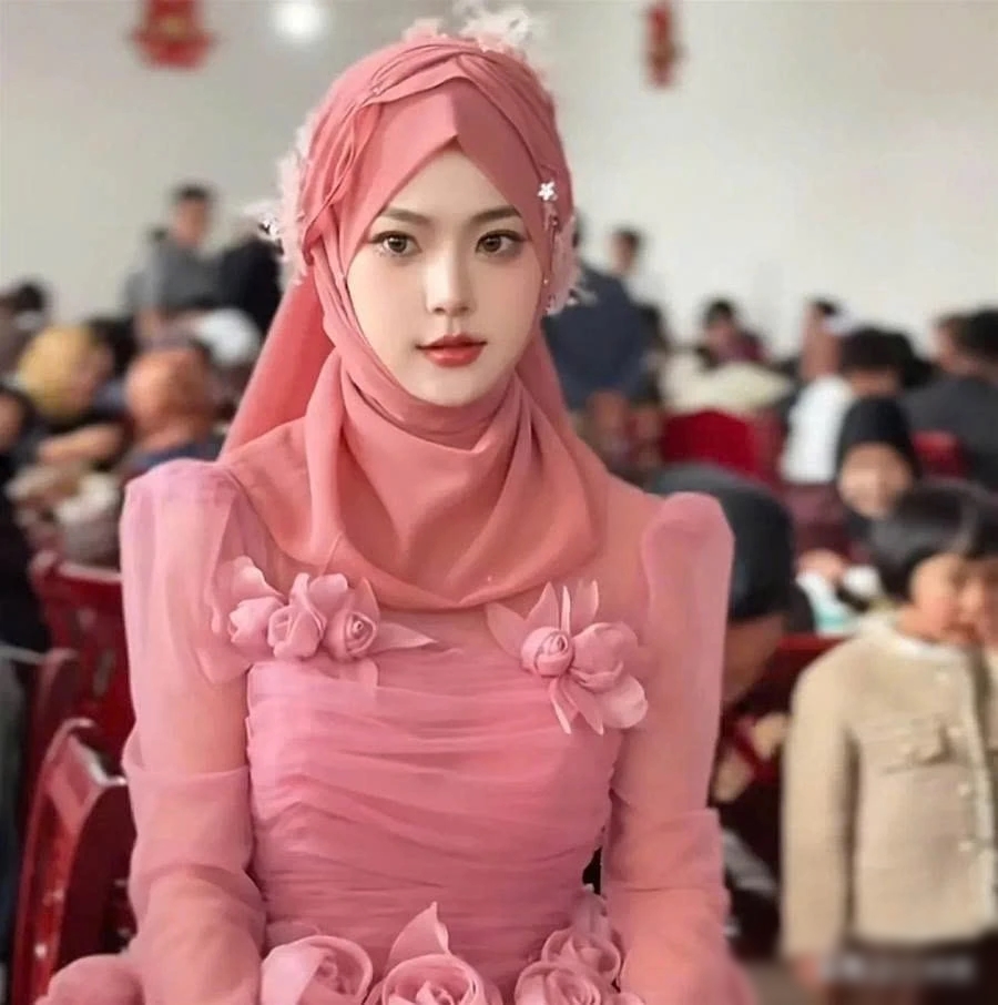 Một số hình ảnh khác của cô dâu Ma Xiaoqing.